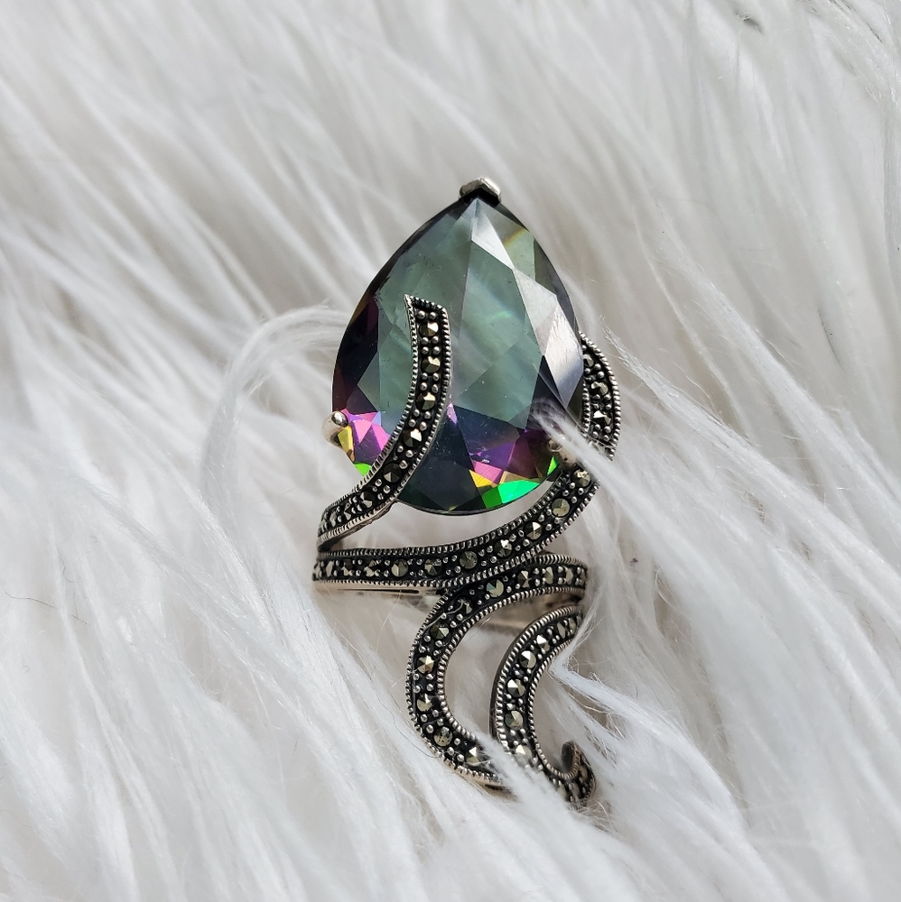 Statement 925 Silver Ring - image 1